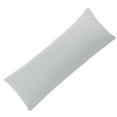 thumbnail image 1 of Unique Bargains Brushed Zipper Closure Body Microfiber Pillowcases Light Gray 20"x54", 1 of 7