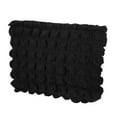 thumbnail image 1 of Unique Bargains Bubble Cloud Cosmetic Bag Zipper Checkered Makeup Bags for Lipsticks Black, 1 of 7