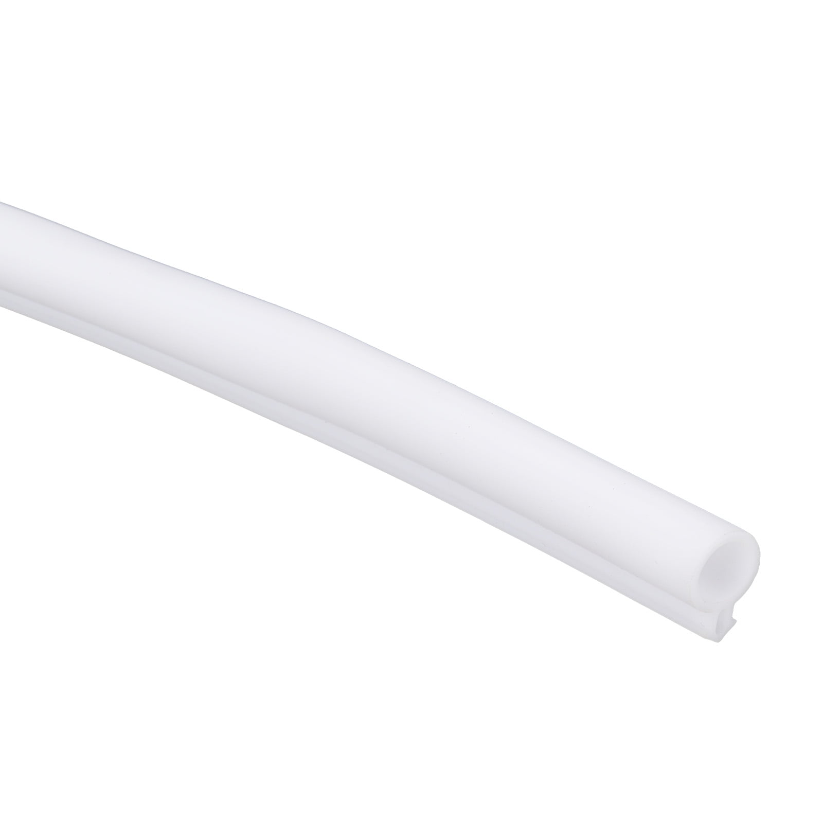 Unique Bargains Bulb Bubble Shape Kerf Mount Tape Weather Stripping White 3/8" Dia