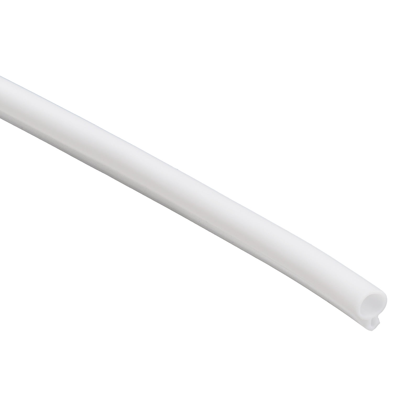 Unique Bargains Bulb Bubble Shape Kerf Mount Tape Weather Stripping White 5/16"