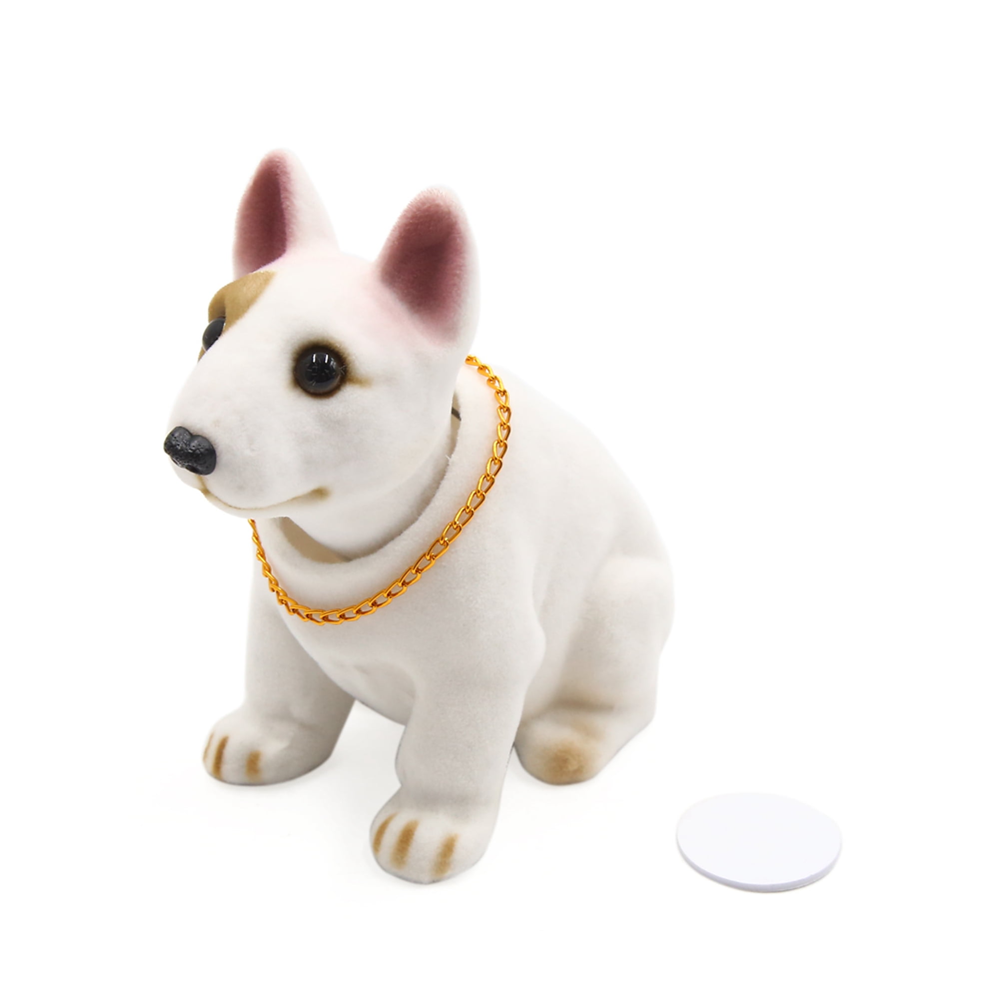 Unique Bargains Bull Terrier Designed Shaking Head Nodding Dog Doll