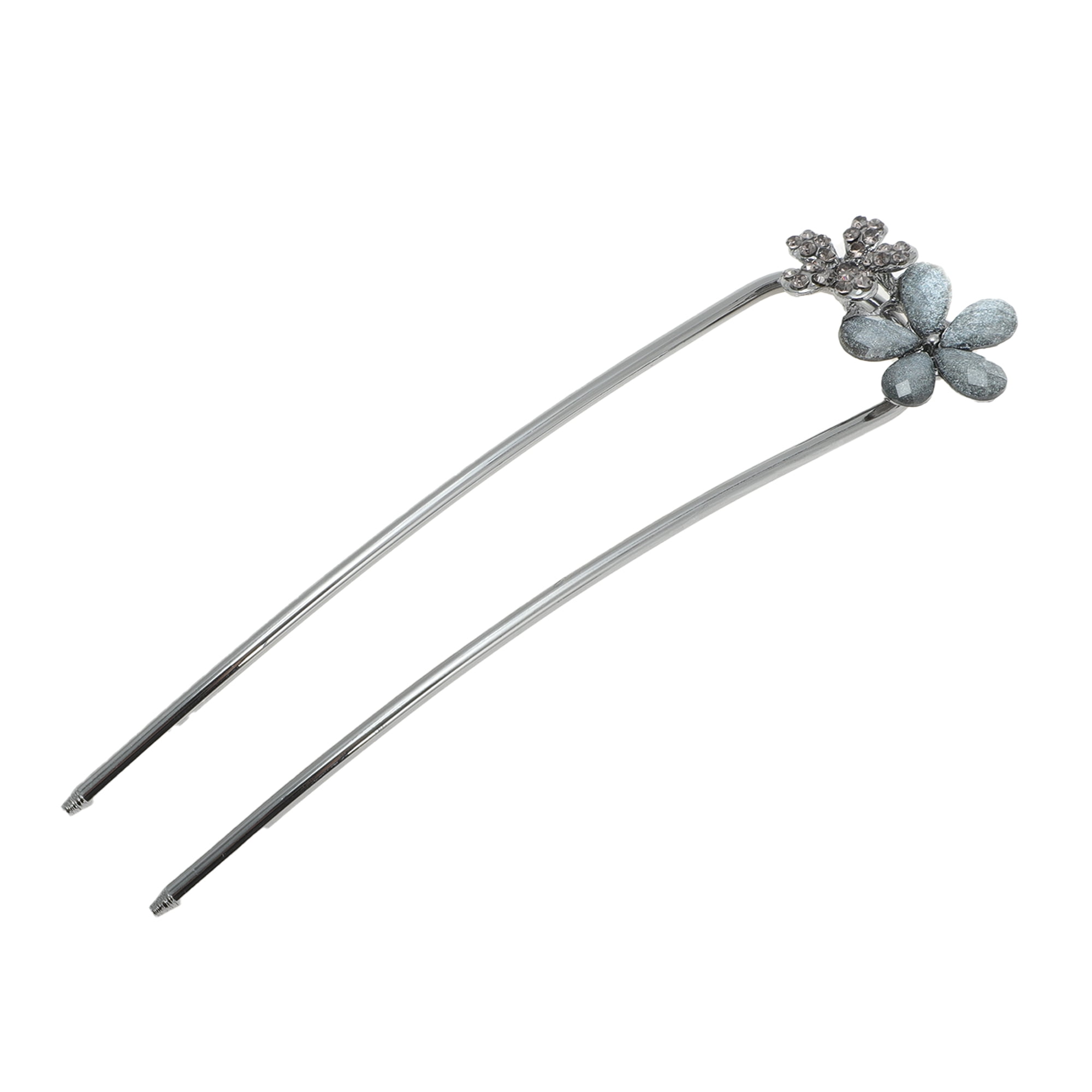 Unique Bargains Butterflies Chignon Pin for Women 1 Pc [Flower]