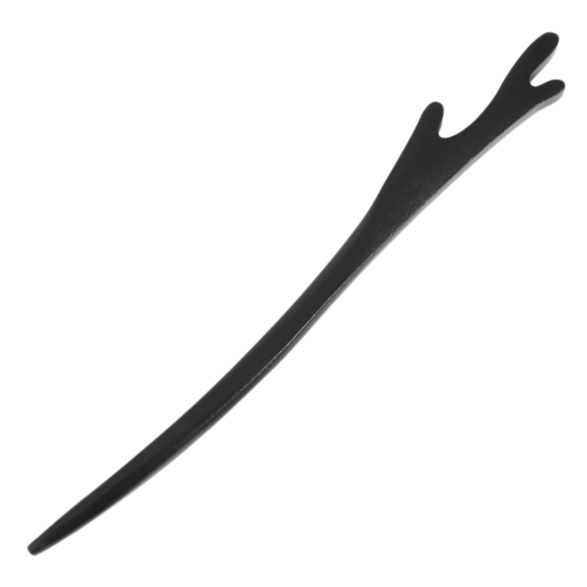 Unique Bargains Comfortable No Slip Butterfly Hair Chopstick for Women 1 Pc ["Dragon Horn"]