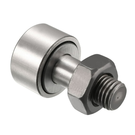 Unique Bargains CF3 Cam Follower KR10 Needle Roller Bearing, 10mm Roller Dia., 8mm Roller Width, M3 Standard Stud, M10x1.25mm(Roller Dia: 22mm) 1