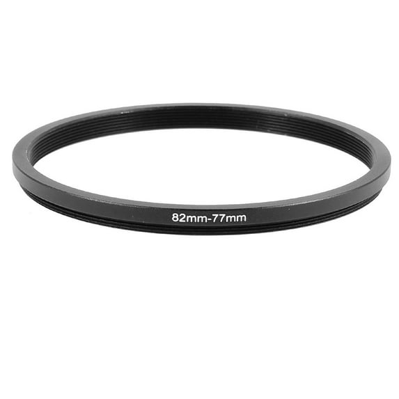 Unique Bargains Camera Aluminum Step Down Lens Filter Ring Stepping Adapter 82mm-77mm