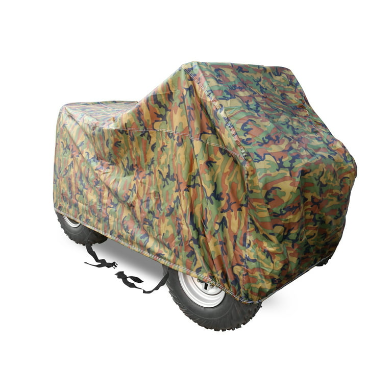 Unique Bargains Camouflage Color M Size Cover Waterproof Sun Rain Resistant  Protective for ATV 