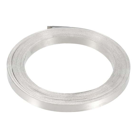 Unique Bargains Car 99.6% Pure Nickel Strips Tape Plate 0.15x5mm 32.8ft for 18650 Battery Lithium Battery Pack Welding