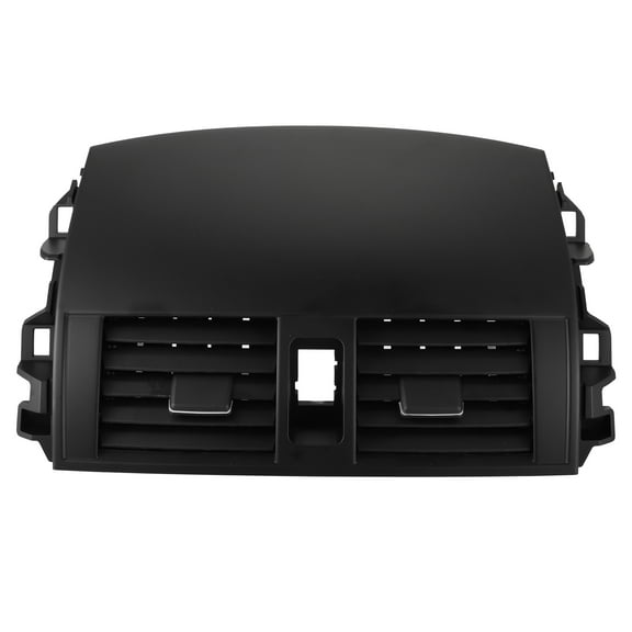 Unique Bargains Car Air Vent Panel Assembly Front Center Dashboard A/C Outlet Vent Panel Fit for Toyota Corolla - Pack of 1 Black
