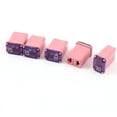 thumbnail image 1 of Unique Bargains Car Auto Link Pink Plastic Slow Blow PAL Female  Fuse 30A 12V-58V 5 Pcs, 1 of 1