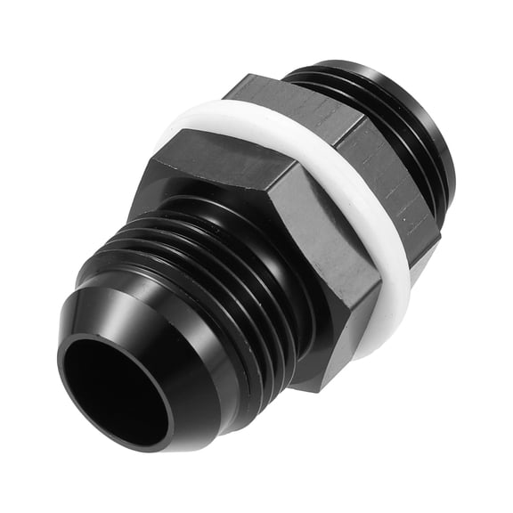 Unique Bargains Car Auto Straight Bulkhead Fuel Fitting 12AN Male to Male Straight Bulkhead Flare Fitting Union Adapter