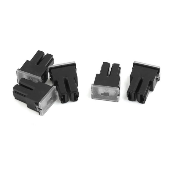 Unique Bargains Car Black J Case Female Plug-in Type 80A High-Current PAL Cartridge Fuse 5pcs