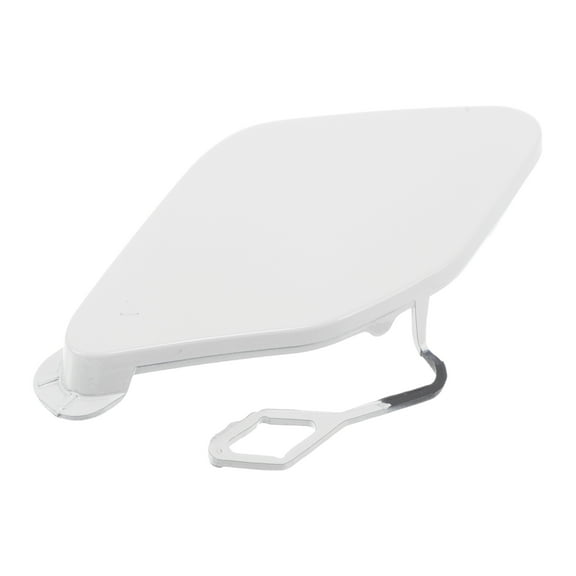 Unique Bargains Car Bumper Tow Hook Cover Tow Cover Cap No.51117396837 for BMW 320i 2016-2018 Snow Mountain White Plastic 1 Pcs Front with Hook Durable