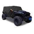 thumbnail image 1 of Unique Bargains Car Cab Cover for Jeep Wrangler JK JL 4 door 2007-2021 W/ Door Zipper, 1 of 8