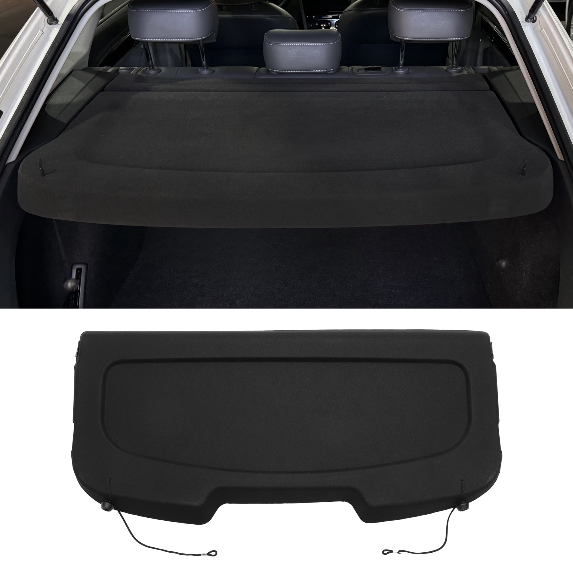 Unique Bargains Car Cargo Cover Board for Ford Fiesta 2013-2017 Tonneau Shield Parcel