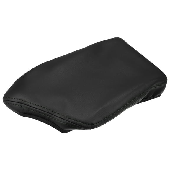 Unique Bargains Car Center Console Armrest Cover for Volvo XC60 2018-2022 Faux Leather Interior Elbow Cushion Pad Black