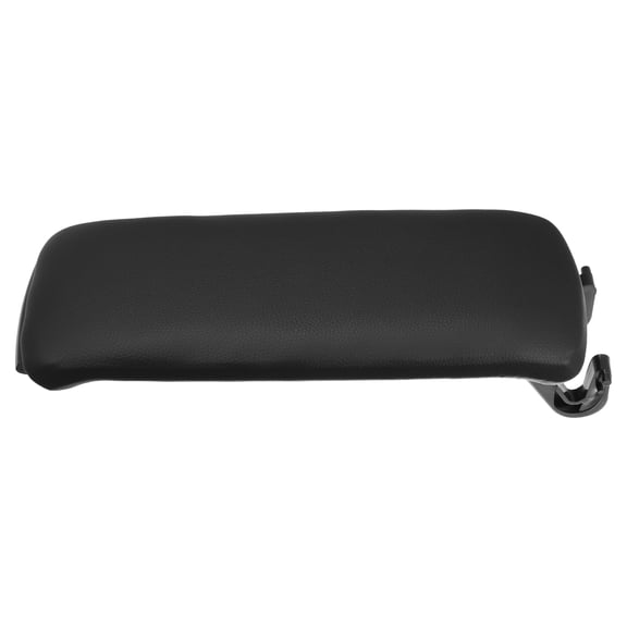Unique Bargains Car Center Console Cover for Audi A6 C5 2000-2005 Armrest Cover Pad Replacement Faux Leather Black