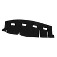thumbnail image 1 of Unique Bargains 1Pcs Car Center Console Dashboard Cover Compatible for Dodge for Ram 2006-2009 Protective Polyester Black, 1 of 7