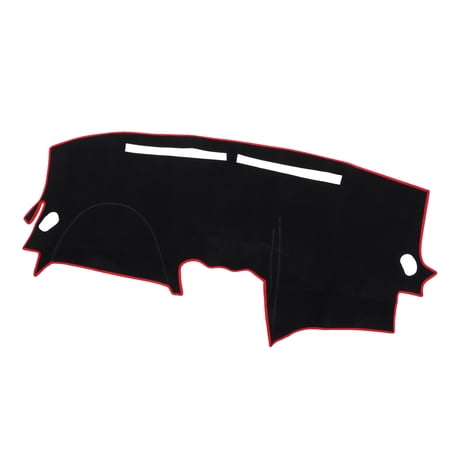 Unique Bargains 1Pcs Car Center Console Dashboard Cover Compatible for Nissan Altima 2007-2012 Protective Polyester Red
