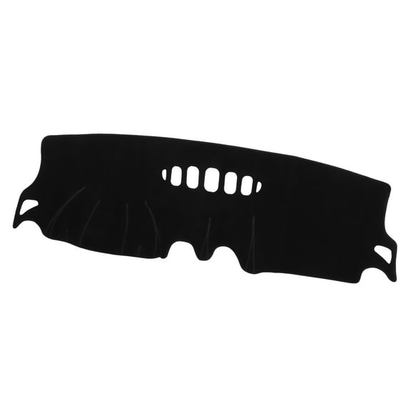 Unique Bargains Car Dashboard Cover Mat Compatible for Ford Fusion 2008 2009 2011 2012, Protective Polyester Center Console Interior Trim Dash Board Mat Black