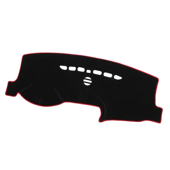 Unique Bargains Car Center Console Dashboard Cover Mat Compatible for Ford Fusion 2013-2021 Protective Polyester Red