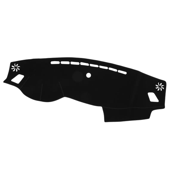 Unique Bargains Car Dashboard Cover Mat Compatible for Kia Optima 2016-2020, Protective Polyester Center Console Interior Trim Dash Board Mat Black