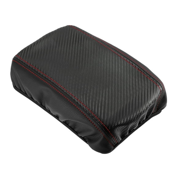 Unique Bargains Car Center Console Pad Armrest Seat Box Cover for Toyota Corolla 2020-2023 Carbon Fiber Pattern Black
