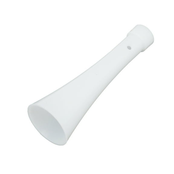 Unique Bargains Car Cleaning Gun Cone for Tornador Grade Z-010 Z-014 Cleaning Gun Vortex Cone Car Blow Out Tool White Plastic Cone Car Detailing Interior Exterior Cleaning Trumpet Air Cleaning Gun