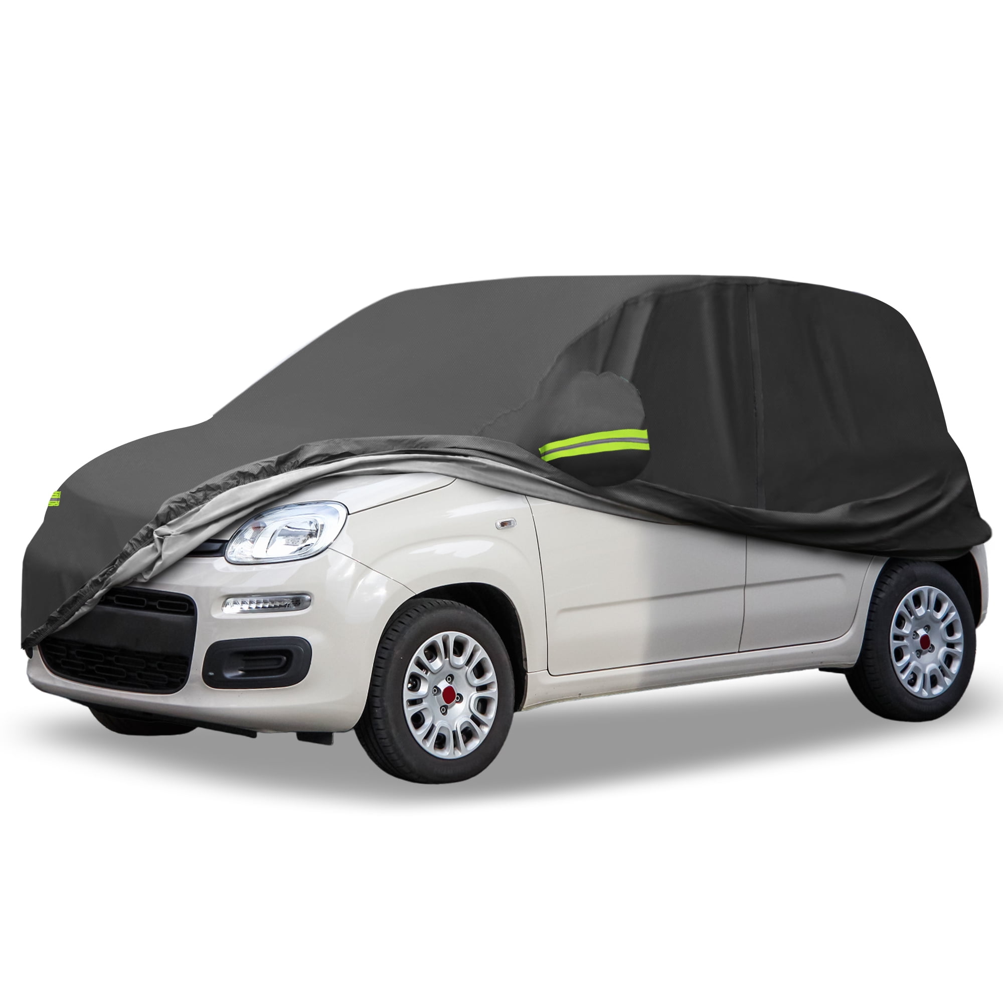 Unique Bargains Waterproof Full Car Cover Zipper 140.16"x64.57"x61.02"