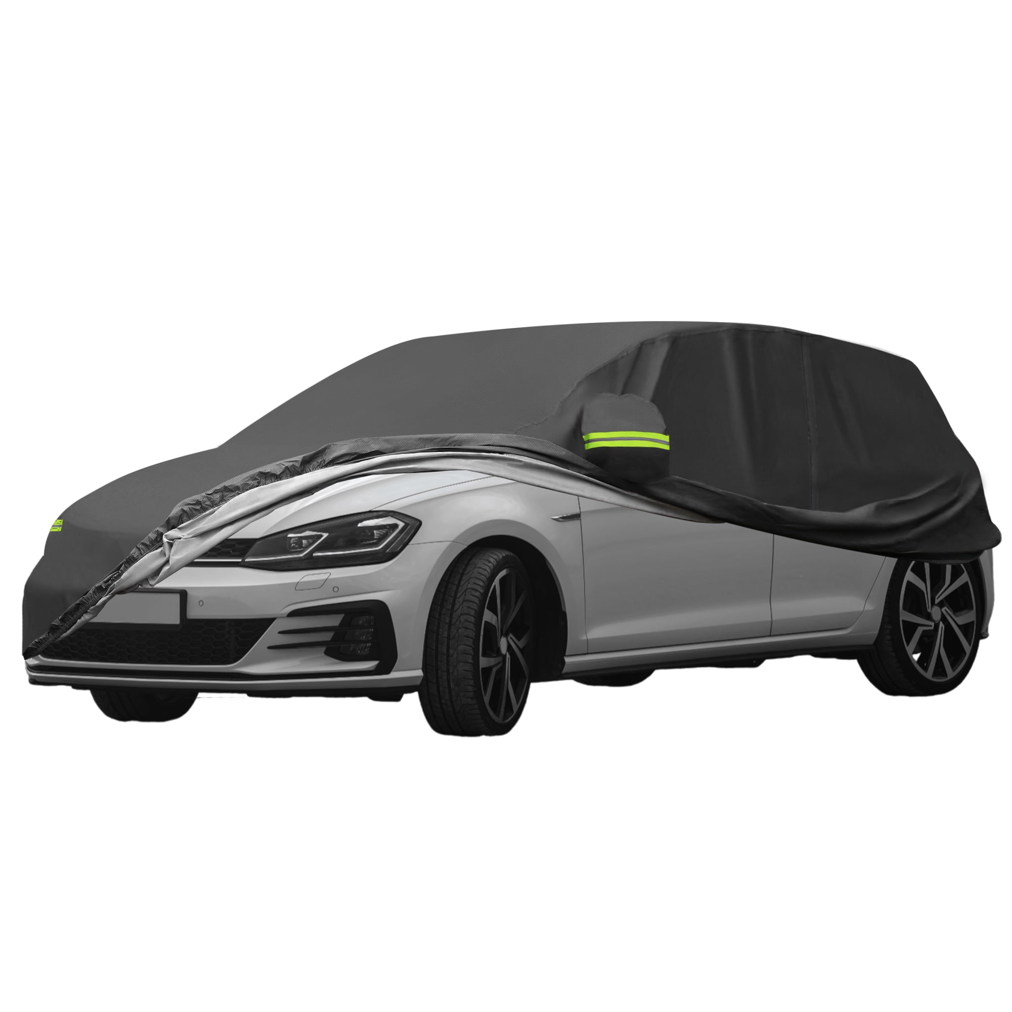 Unique Bargains Waterproof Full Car Cover Zipper 169.29"x70.47"x57.87"