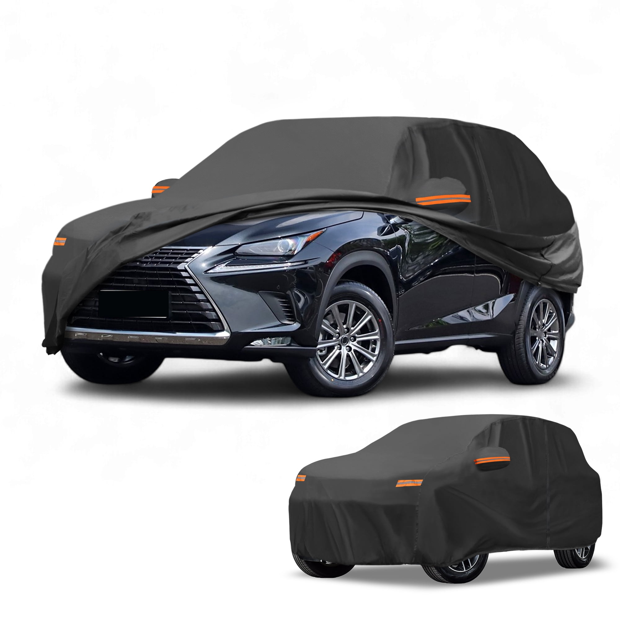 Unique Bargains Durable Waterproof Car Cover Black ["for Lexus NX"]