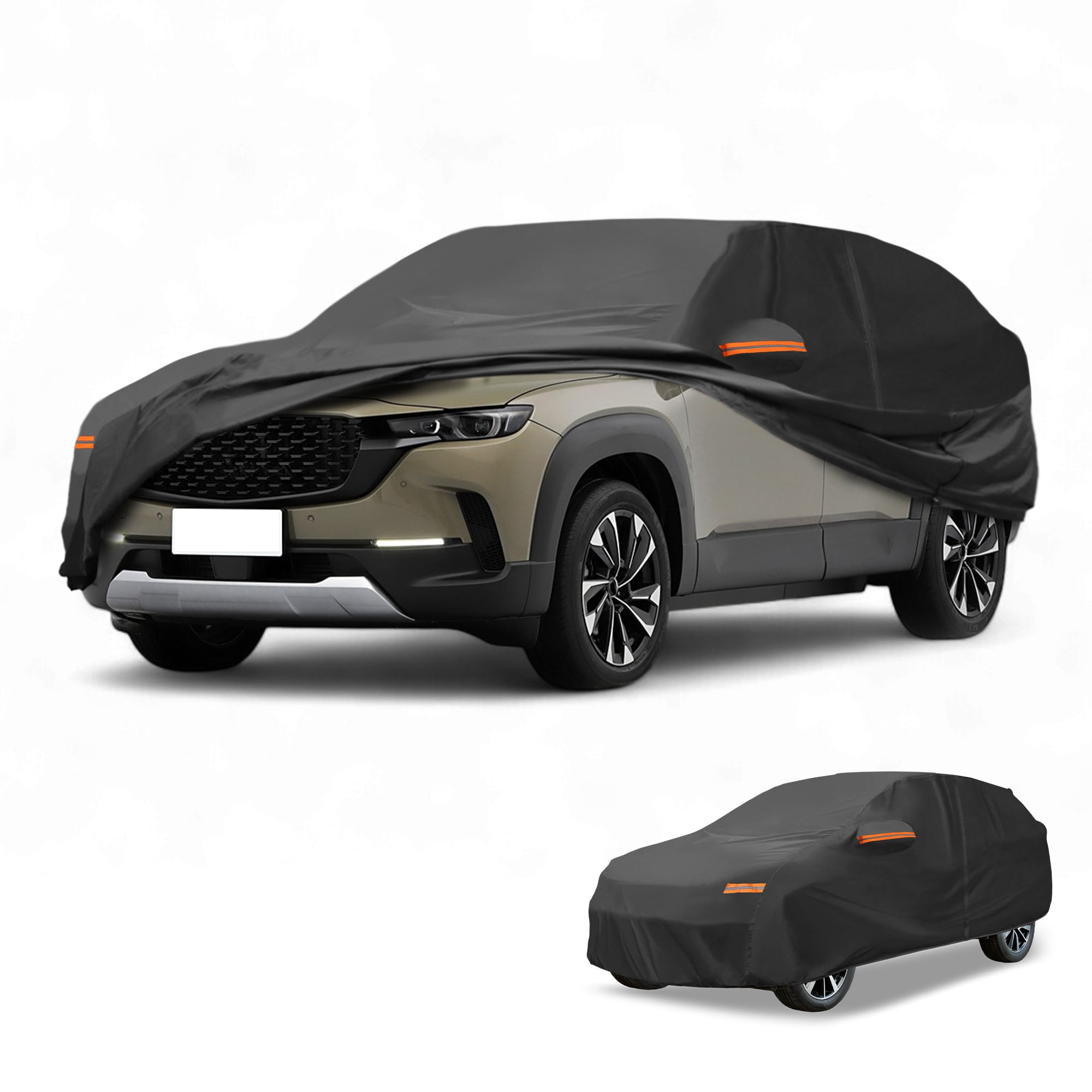 Unique Bargains Durable Waterproof Car Cover Black ["for Mazda CX-50"]
