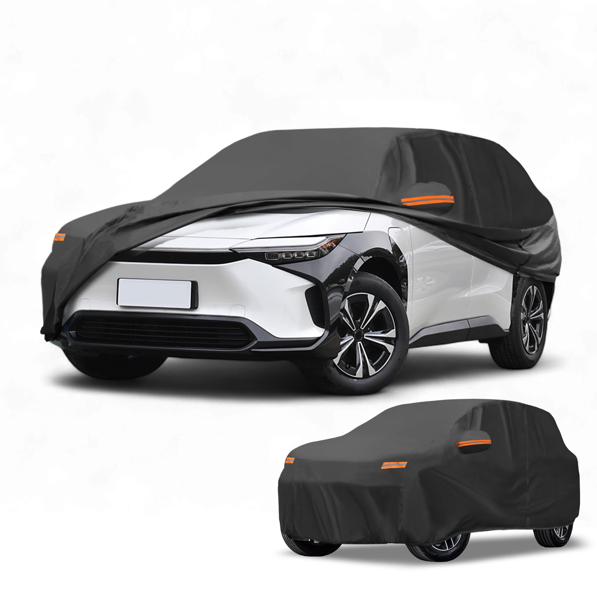 Unique Bargains Durable Waterproof Car Cover Black ["for Toyota BZ4X"]