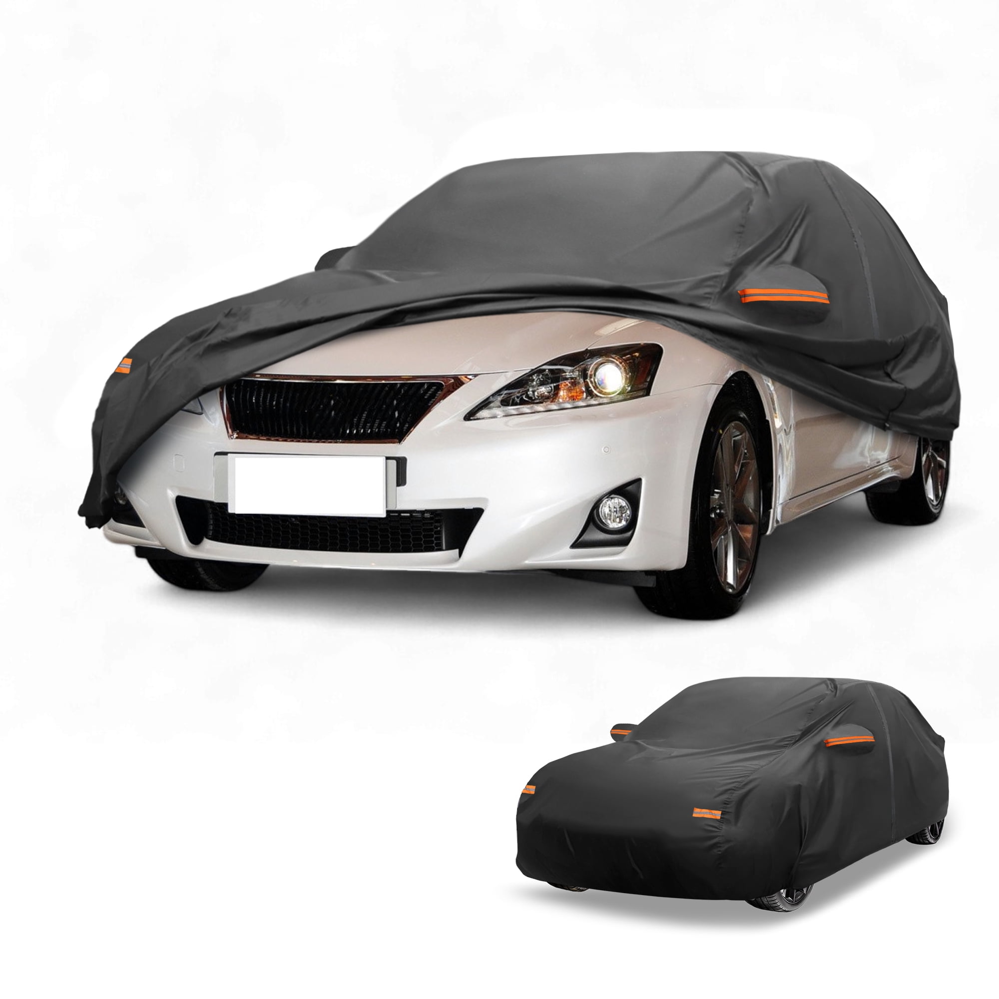 10-Layer Car Cover Waterproof All Weather - See Vehicle Size-Chart - View #7