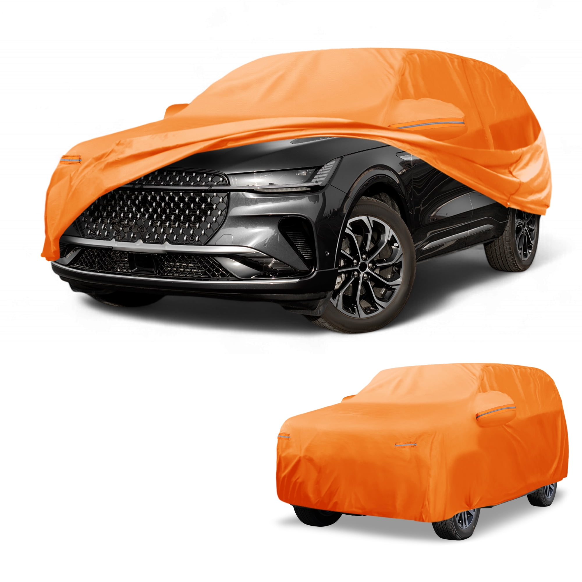 Unique Bargains Car Cover for Lincoln Nautilus Alum Film Reflective