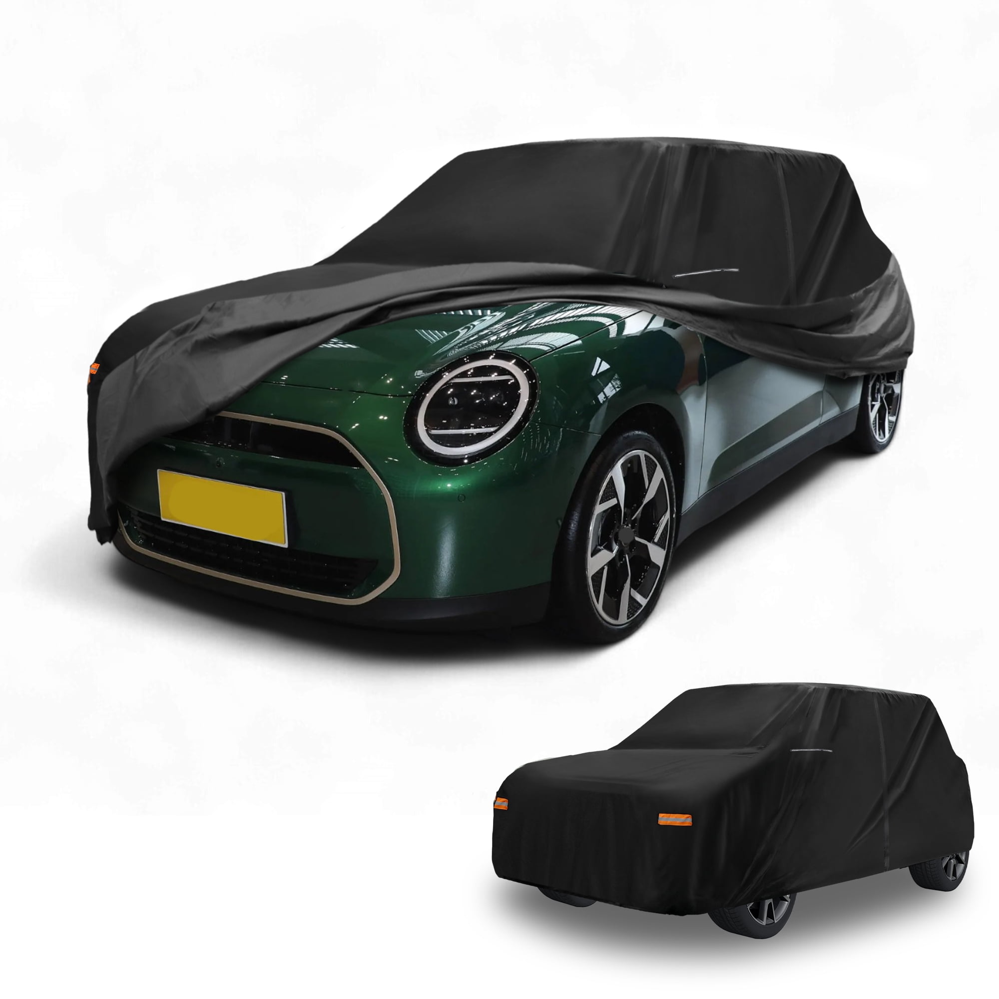 Unique Bargains Car Cover with Reflective Strips 155.51"x68.9"x53.15"