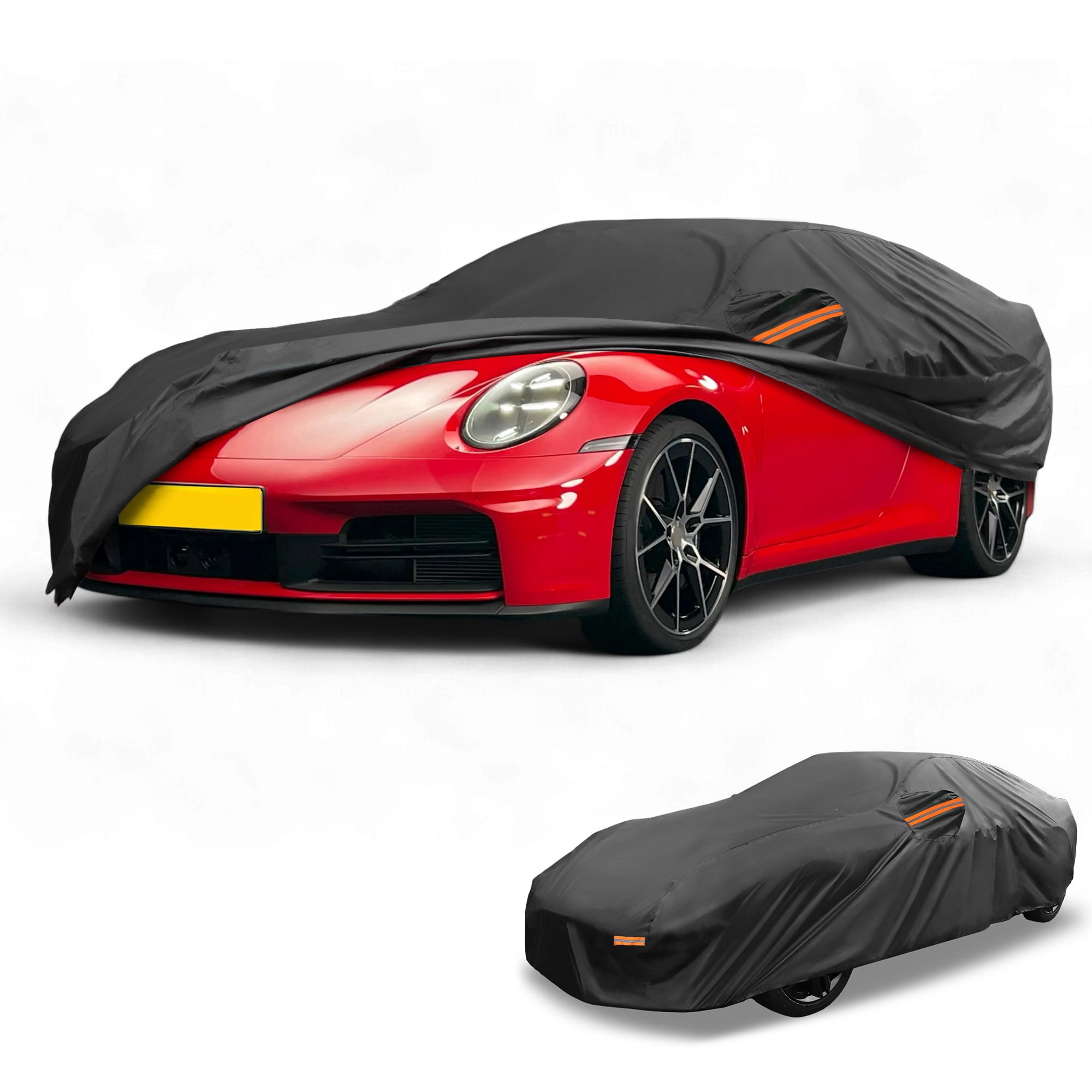 Unique Bargains Car Cover with Right Side Zipper 181.1"x74.8"x45.28"