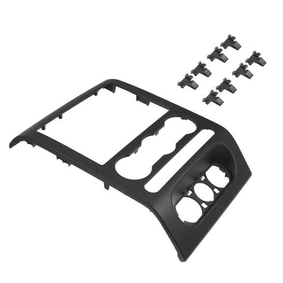 Unique Bargains 1Pcs Car Dash Radio Bezel Center Trim Panel Cover for Ford F-150 2004 2005 2006 2007 2008