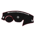 thumbnail image 1 of Unique Bargains 1PC Car Dashboard Cover Compatible for Hyundai Veloster 2012-2017 Protective Polyester Black Red, 1 of 7