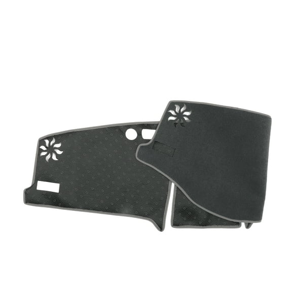 Unique Bargains Car Dashboard Cover Mat Center Interior Trim Dash Board Mat for Toyota RAV4 2019-2023 Polyester Gray