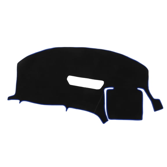 Unique Bargains 1Pcs Car Dashboard Cover Mat Compatible for Chevrolet Camaro 1997-2002 Protective Polyester Black Blue