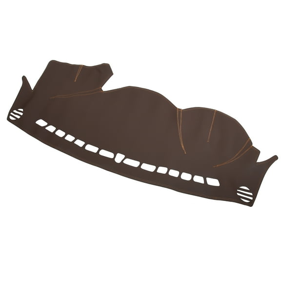 Unique Bargains Car Dashboard Cover Mat Non-Slip Faux Leather Dash Board Protector Cover for Hyundai Sonata 11-14 Brown