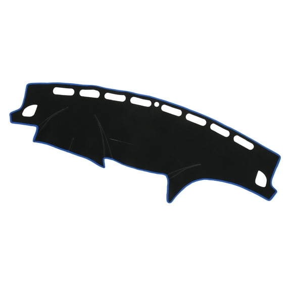 Unique Bargains Car Dashboard Cover Mat for Subaru Impreza 08-11 Black Blue Center Console Interior Trim Dash Board Mat