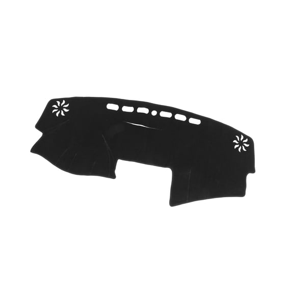 Unique Bargains Car Dashboard Cover Non-Slip Mat Carpet Polyester Black for Toyota Camry