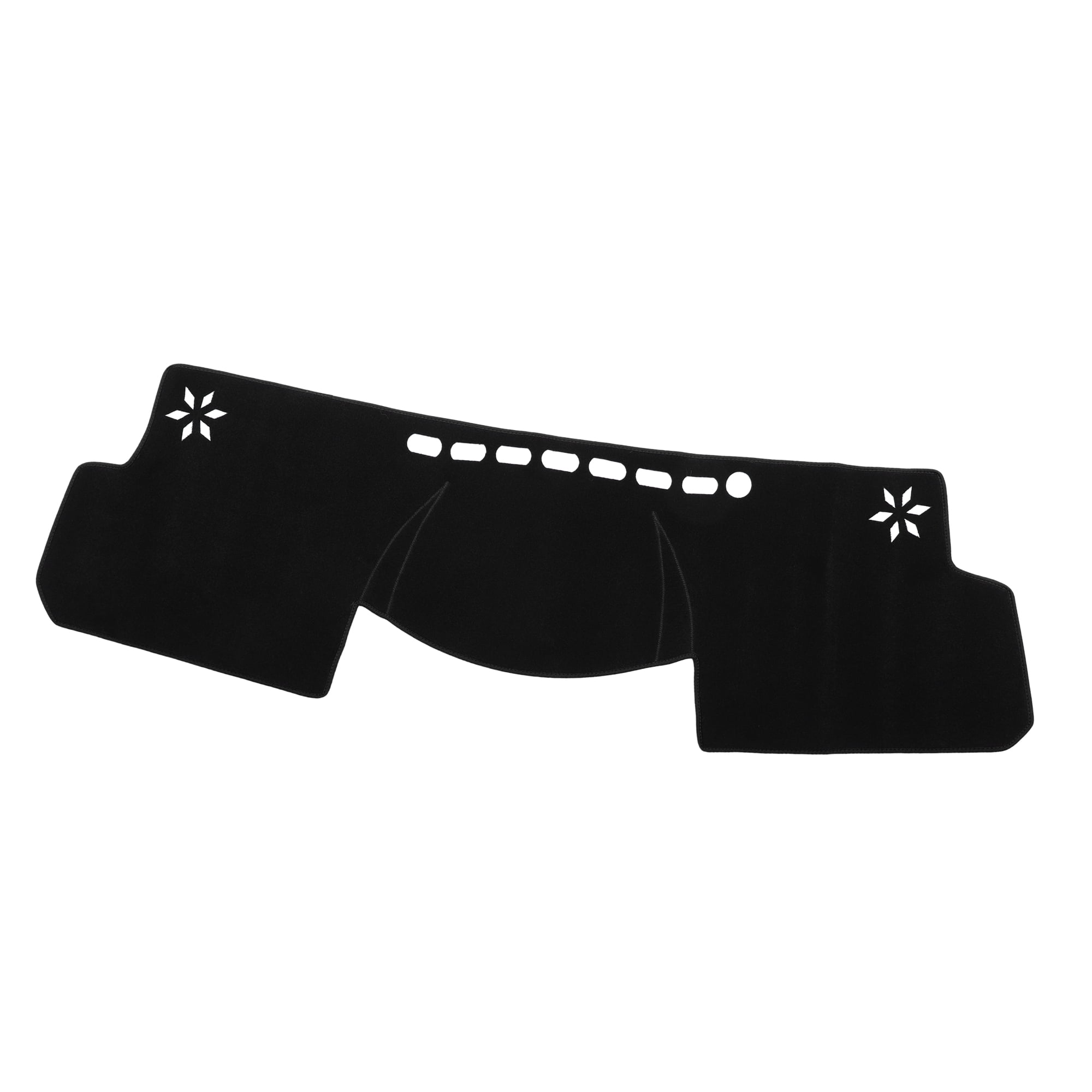 Unique Bargains Car Dashboard Cover for Prius V 2012-2020 Polyester Black Center Console Dash Cover Mat Pad
