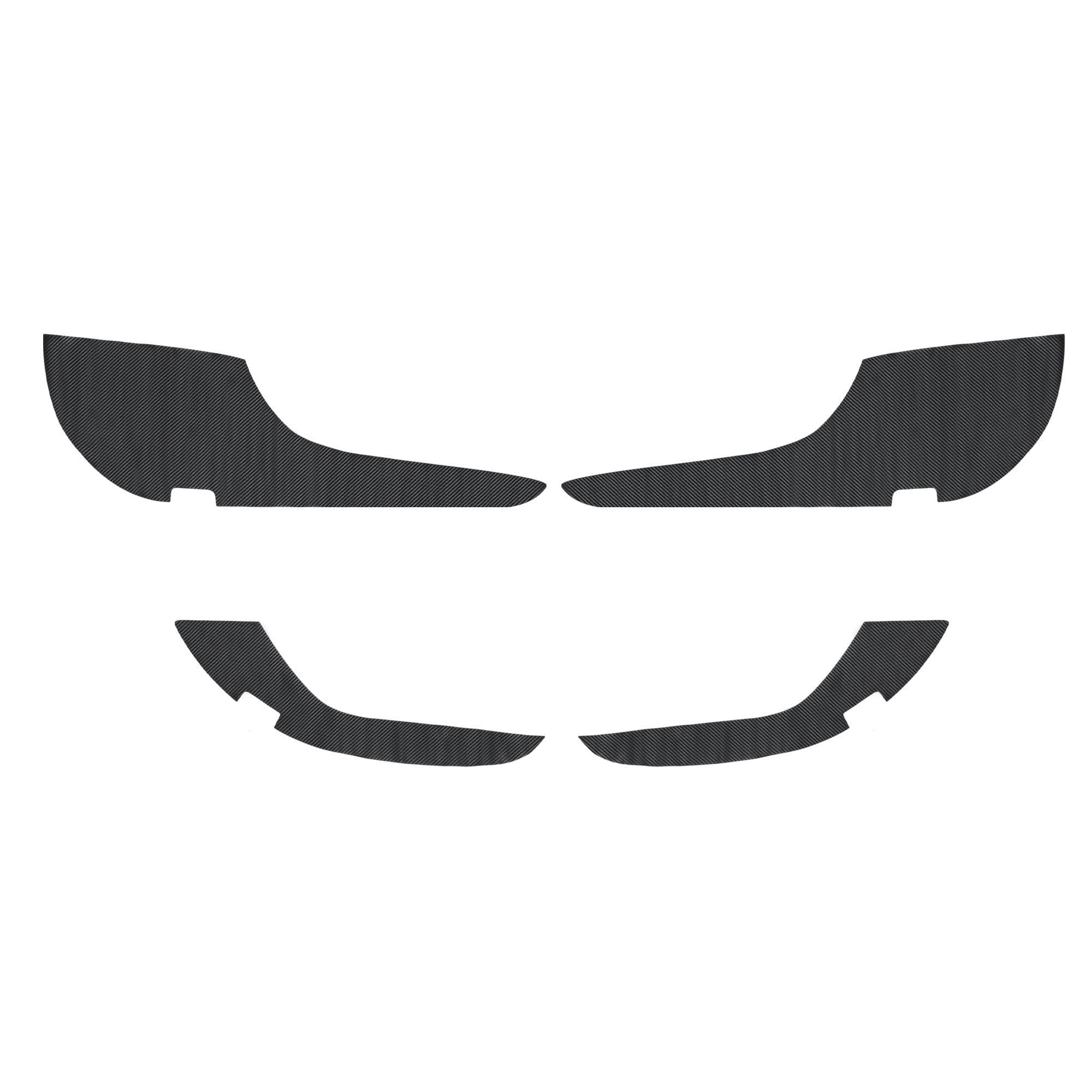 Unique Bargains Car Door Anti Kick Pad Sticker for Toyota Camry 2018-2025 1Set