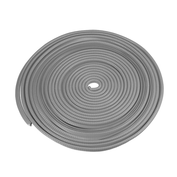 Unique Bargains Car Door Edge Guard 32.8ft U Shape Rubber Edge Trim Seal Strip Protector Universal Iron Gray