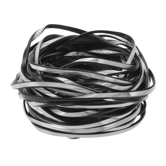 Unique Bargains Car Door Edge Guards 65.62ft U-Shaped Door Scratch Protection Guard Chrome Silver Tone 1 Pc