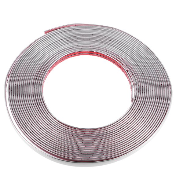 Unique Bargains Car Door Edge Guards Anti Collision Trim Body Strip 13m 43ft Length 15mm 0.59inch Wide Silver Tone