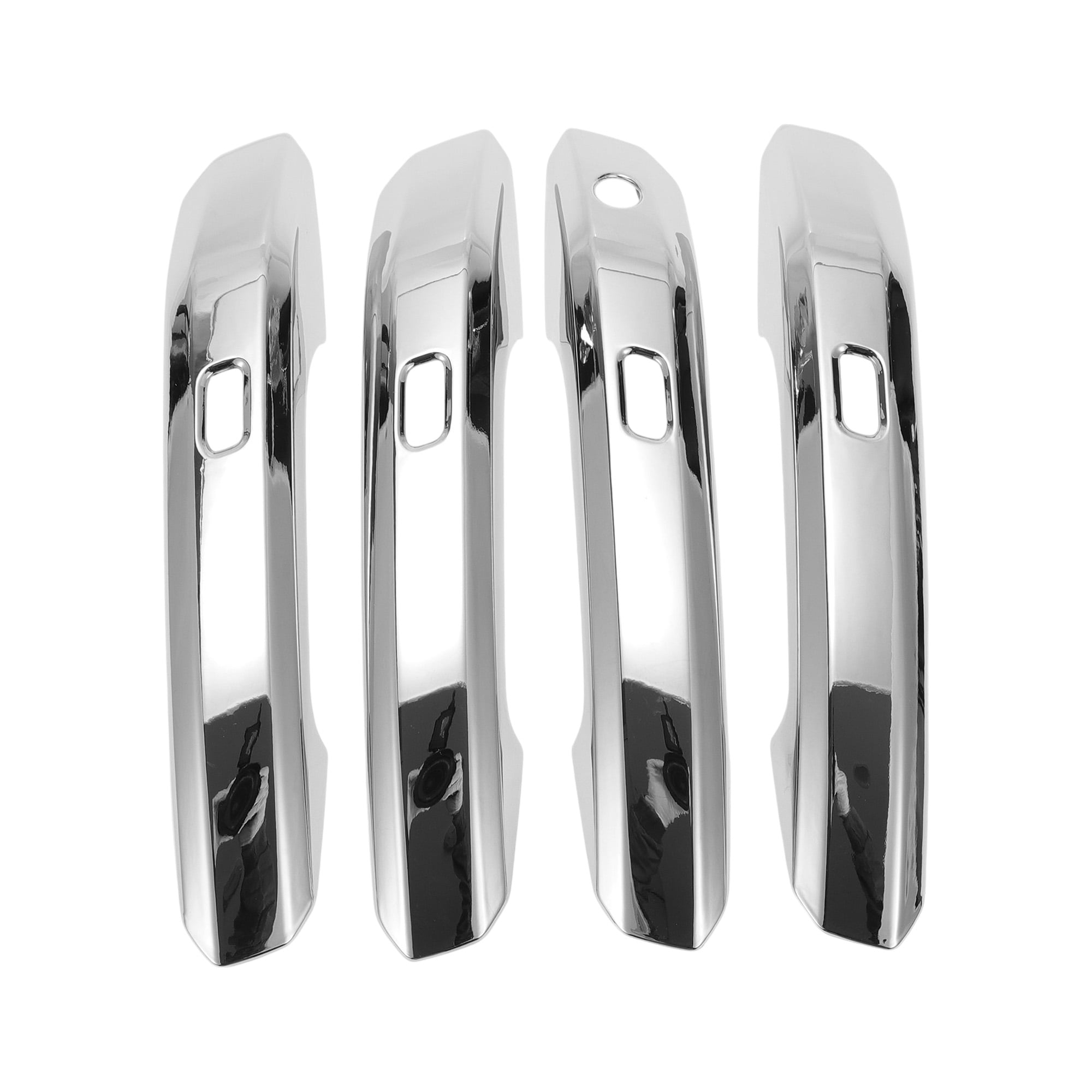 Unique Bargains Car Door Handle Cover Trim for Audi Q5 2018-2019 ABS Silver Tone