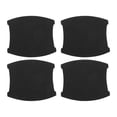 thumbnail image 1 of Unique Bargains Car Door Handle Scratch Protector, 90x100mm Car Door Handle Protective Film Matte Black, 4 Pcs, 1 of 6